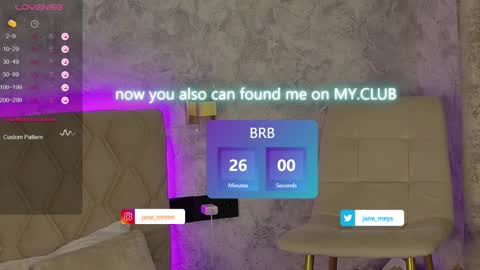 your kitty JANE roawww online show from 01/13/25, 08:05