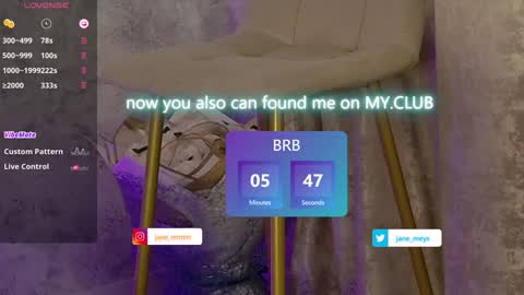 your kitty JANE roawww online show from 01/22/25, 08:29