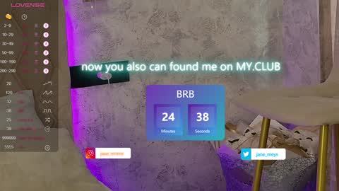 your kitty JANE roawww online show from 01/25/25, 08:10