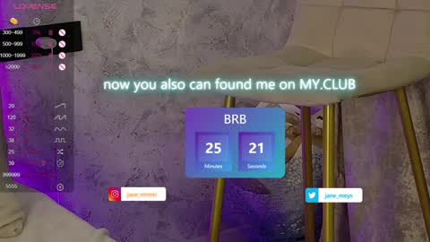 your kitty JANE roawww online show from 01/27/25, 08:07