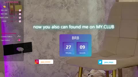 your kitty JANE roawww online show from 01/27/25, 11:11