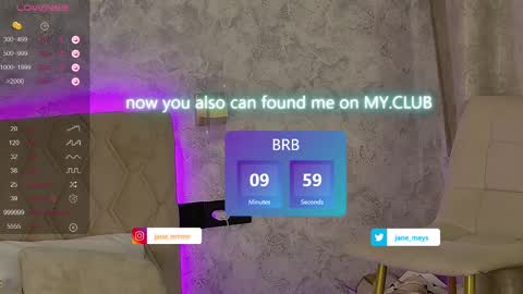 your kitty JANE roawww online show from 02/23/25, 11:22