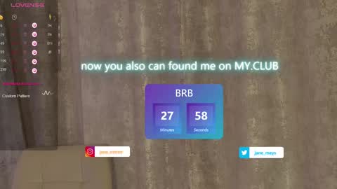 your kitty JANE roawww online show from 02/24/25, 11:21