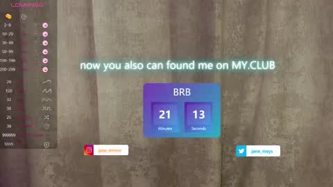 your kitty JANE roawww online show from 03/06/25, 08:19