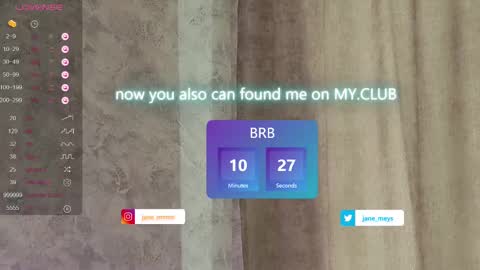 your kitty JANE roawww online show from 03/10/25, 11:21