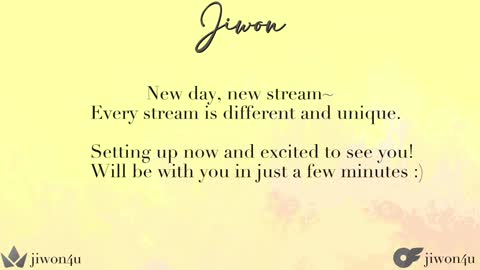 Jiwon online show from 01/15/25, 11:53