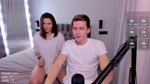 Snapshot of julie_n_jastin chatting on 01/31/25, 04:38 Julie online show from 01/31/25, 04:38