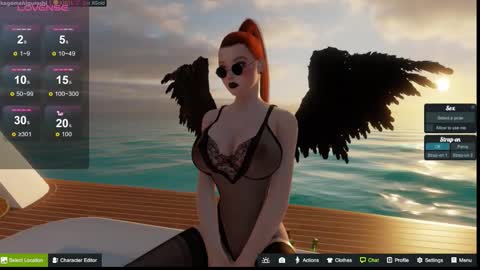 Snapshot of kagome__higurashi chatting on 10/15/25, 05:35 Emily online show from 10/15/25, 05:35