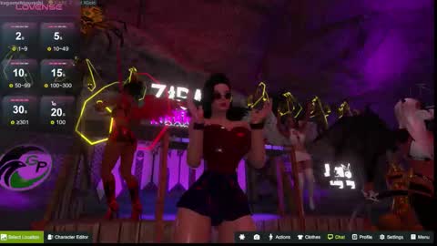 Snapshot of kagome__higurashi chatting on 10/24/25, 06:26 Emily online show from 10/24/25, 06:26