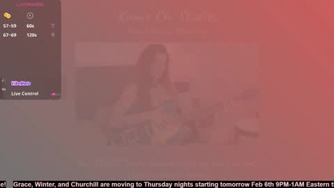 Grace 25 and UNSEEN FEMALE MYSTERY GUEST 19 online show from 02/06/25, 02:33