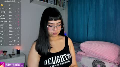 Snapshot of karla__1 chatting on 01/05/25, 12:10 Ill be on at sunday see u Lynn Could u help me to reach 100 Thmbs upp plssss Independent girl 3 online show from 01/05/25, 12:10