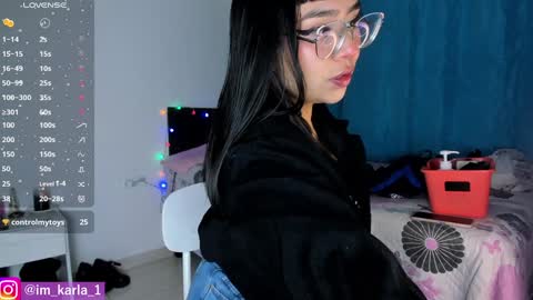 Snapshot of karla__1 chatting on 01/08/25, 11:21 Ill be on at sunday see u Lynn Could u help me to reach 100 Thmbs upp plssss Independent girl 3 online show from 01/08/25, 11:21