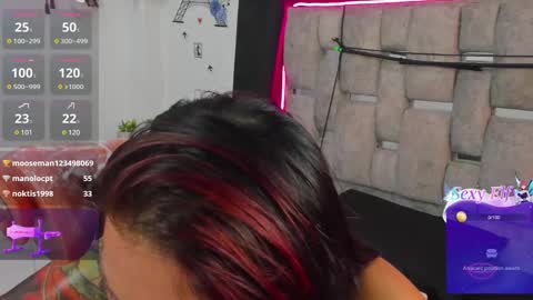 Snapshot of la_mazona chatting on 01/18/25, 10:06 AMAZONA online show from 01/18/25, 10:06