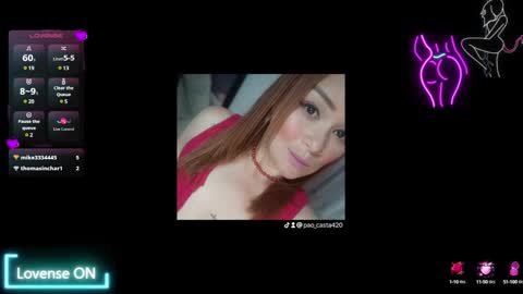 Snapshot of lahurent_weed420 chatting on 02/18/25, 09:09 paola and a guest lol online show from 02/18/25, 09:09