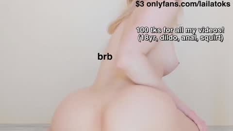Snapshot of lailatoks chatting on 12/24/24, 12:11 lailatoks - TIP 100 tks get all my videos 22 VIDEOS SQUIRT PUSSY DILDO online show from 12/24/24, 12:11