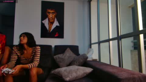 Snapshot of latin_couple77 chatting on 01/10/25, 08:18 Sara y Andy online show from 01/10/25, 08:18