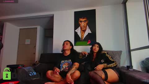 Snapshot of latin_couple77 chatting on 02/10/25, 09:25 Sara y Andy online show from 02/10/25, 09:25