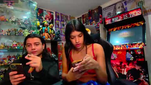 Snapshot of latin_couple77 chatting on 02/16/25, 01:47 Sara y Andy online show from 02/16/25, 01:47