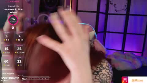 Snapshot of lilitslut chatting on 11/19/25, 06:19 Lilith online show from 11/19/25, 06:19