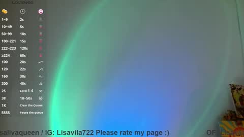 Snapshot of lisa_avila_ chatting on 10/18/25, 11:16 Lisa online show from 10/18/25, 11:16