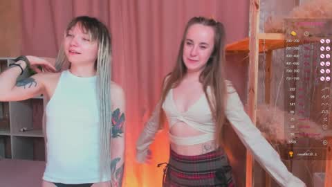 Hello our names are Kate and Alice this is our first day here. online show from 12/03/24, 03:20