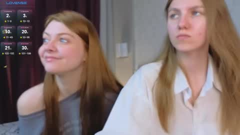 Hello our names are Kate and Alice this is our first day here. online show from 03/12/25, 12:04