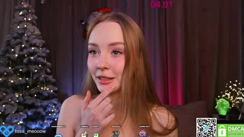 Snapshot of lissa_meooow chatting on 01/04/25, 12:49 your Liza again. Next stream Dec. 1 at 2 or 3 GMT online show from 01/04/25, 12:49