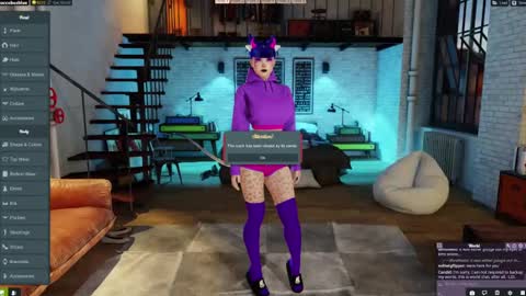 Succubus Blue online show from 01/03/25, 06:44