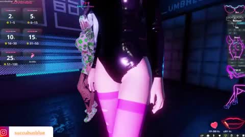 Succubus Blue online show from 02/14/25, 10:58