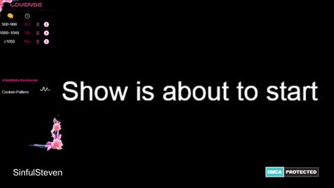 SinfulSteven online show from 12/22/24, 09:44