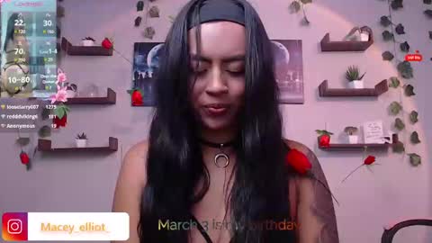 Snapshot of macey_hairy chatting on 02/27/25, 06:31 Macey Elliot Modelo Independiente online show from 02/27/25, 06:31