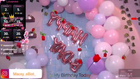 Snapshot of macey_hairy chatting on 03/03/25, 04:03 Macey Elliot Modelo Independiente online show from 03/03/25, 04:03