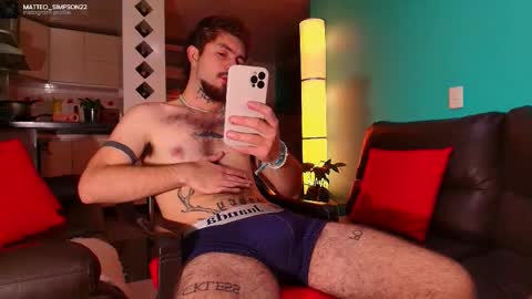 Matteo simpson online show from 10/22/25, 02:23