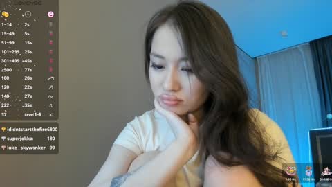 Snapshot of melissa_yamazaki chatting on 01/22/25, 03:07 Lisaa online show from 01/22/25, 03:07