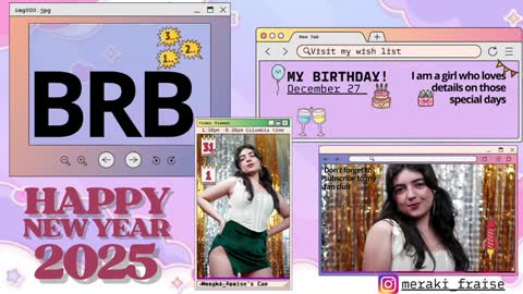 Snapshot of meraki_fraise chatting on 01/07/25, 09:57 online show from 01/07/25, 09:57