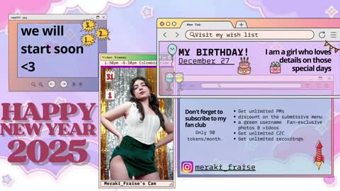 Snapshot of meraki_fraise chatting on 01/17/25, 07:05 online show from 01/17/25, 07:05
