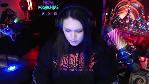 Snapshot of metalpocahotass chatting on 01/03/25, 07:27 MetalPocahotass online show from 01/03/25, 07:27