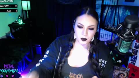 Snapshot of metalpocahotass chatting on 02/03/25, 03:09 MetalPocahotass online show from 02/03/25, 03:09