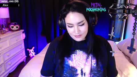 Snapshot of metalpocahotass chatting on 09/09/25, 11:37 MetalPocahotass online show from 09/09/25, 11:37