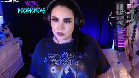 Snapshot of metalpocahotass chatting on 10/20/25, 11:49 MetalPocahotass online show from 10/20/25, 11:49