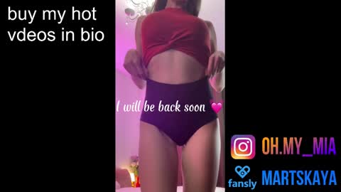 Snapshot of mia4sin chatting on 12/11/24, 11:30 Mia Martskaya online show from 12/11/24, 11:30