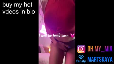 Snapshot of mia4sin chatting on 01/04/25, 06:09 Mia Martskaya online show from 01/04/25, 06:09