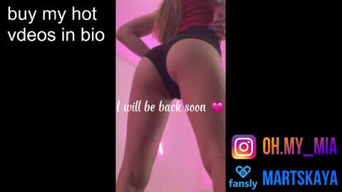 Snapshot of mia4sin chatting on 01/17/25, 06:47 Mia Martskaya online show from 01/17/25, 06:47