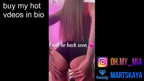 Snapshot of mia4sin chatting on 02/25/25, 07:31 Mia Martskaya online show from 02/25/25, 07:31