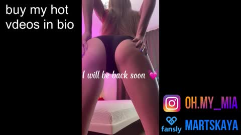Snapshot of mia4sin chatting on 09/11/25, 09:31 Mia Martskaya online show from 09/11/25, 09:31