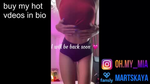 Snapshot of mia4sin chatting on 09/25/25, 09:46 Mia Martskaya online show from 09/25/25, 09:46