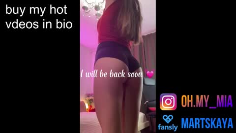 Snapshot of mia4sin chatting on 10/02/25, 10:00 Mia Martskaya online show from 10/02/25, 10:00