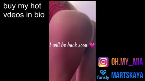 Snapshot of mia4sin chatting on 10/09/25, 09:51 Mia Martskaya online show from 10/09/25, 09:51