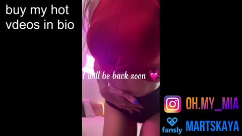 Snapshot of mia4sin chatting on 10/18/25, 09:54 Mia Martskaya online show from 10/18/25, 09:54