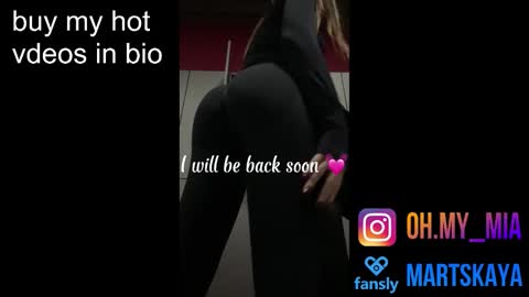 Snapshot of mia4sin chatting on 10/19/25, 08:48 Mia Martskaya online show from 10/19/25, 08:48